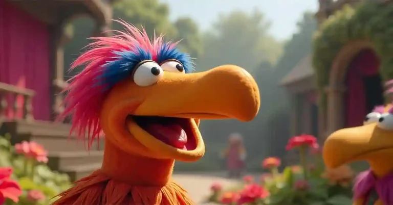 Muppet W Long Beak